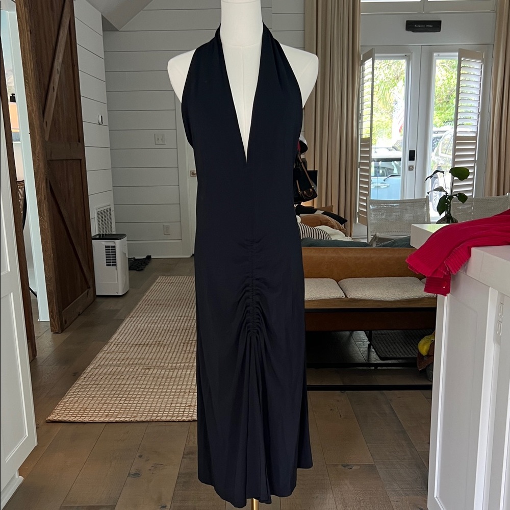 Vintage 90’s black halter backless style dress. Perfect for parties! Sexy!
